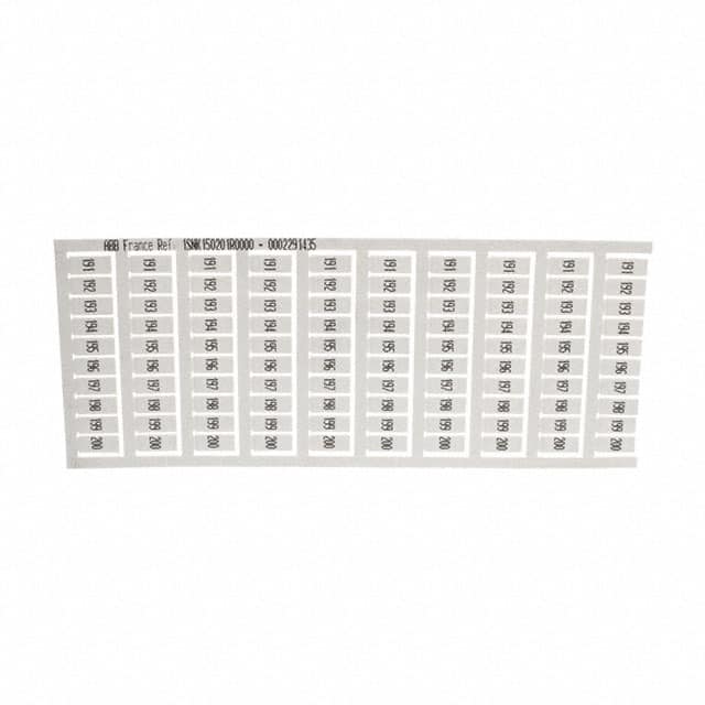 1SNK150201R0000 TE Connectivity ENTRELEC  Strisce di marcatura per morsettiere